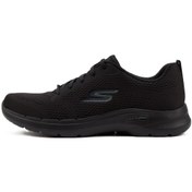 Resim Skechers Go Wlak 6-avalo Mens Walking Shoes Erkek Yürüyüş Ayakkabısı Siyah Siyah 