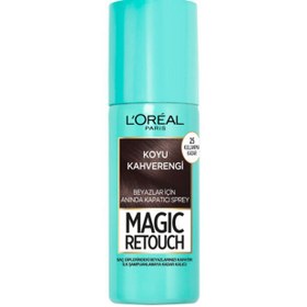 Resim Loreal Paris Magic Retouch - Beyazlar için Anında Kapatıcı Sprey No: 02 Brun 75 ml 