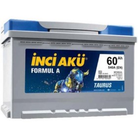 Resim İnci Akü 12 Volt 60 Amper Akü- 12v 60 Ah Aku 