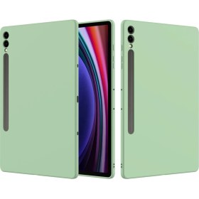 Resim XFashion Samsung Galaxy Tab S9+ / Tab S9 Fe+ Kasası Kaplama Klak Klak Antik Sıvı Silikon Kapak (Yurt Dışından) 