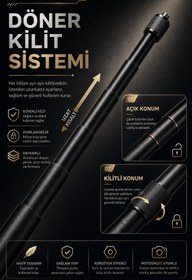 Resim Motobros Insta 360 Çubuk Selfie Stick (GÖRÜNMEZ) One X5 / X4 / X3/ X2 / One R / One X / One Uyumlu 