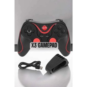 Resim X3 Gamepad Oyun Kolu Bluetooth Bağlantılı Gamestick Android Uyumlu 