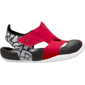 Resim Nike Jordan Flare Cırtlı Bebek Sandalet Siyah Bordo 