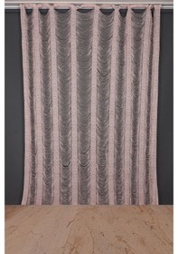 Resim Italyan Model Pudra Renk Ip Perde Hazır Ip Perde 220x270 