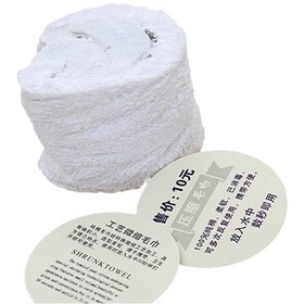 Resim Sıkıştırılmış Havlu Dış Mekan Seyahat Barbekü Tek Kullanımlık Havlu Makyaj Temizleme Havluları 