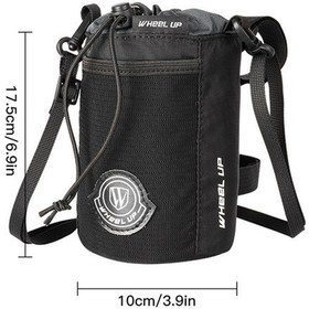 Resim Ebitda Bisiklet İçecek Tutucu Çanta - Su Şişesi Konteyner - Kırmızı Renk - Naylon Ve 210d Polyester - Ön Ve Yan Çanta Kırmızı 