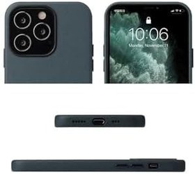 Resim PSR aksesuar Kahverengi Zore Eyzi Kılıf-Kahverengi iPhone 13 Pro Max ile uyumlu 