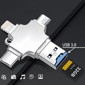 Resim 4-in-1 Kart Okuyucu, Micro SD TF Kart Okuyucu OTG Adaptörü, Çok Fonksiyonlu Araba Dönüştürücü Bilgisayar/Kamera TF Bellek Kartları için. for iPhone, for iPad, Android, Mac, PC, Kameralar, Type-C/USB-C Cihazları ile Uyumlu. Android için Taşınabilir Kart Okuyucu. 