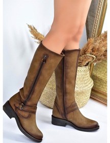 Resim Fox Shoes Vizon Kadın Çizme E674270509 