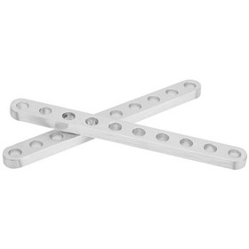 Resim Tenfowee Robot Kanalı, Alüminyum Malzeme, 10 Delikli, 4x8x80mm Boyut, 3102-0010-0080 Modeli, Kompakt Ve Dayanıklı, Robot Aksesuarı İçin Uygun 2 Adet 
