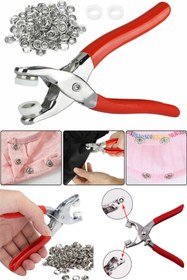 Resim omilife Metal Çıt Çıtlı Düğme Pensesi Ve Düğme Aparatları Gömlek, Elbise Kıyafet Düğme Aparatı 