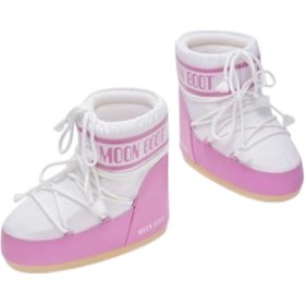 Resim MOON BOOT 80d1409340-jb05 Icon Low Nylon Kadın Beyaz Kar Botu KADIN KAR BOTU 