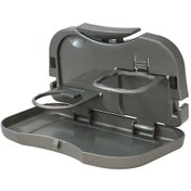 Resim Geeroyoo Araç İçi Katlanabilir Yemek Ve İçecek Askısı - Çok Amaçlı Seyahat Masası 