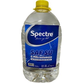 Resim SPECTRE Distile Saf Su 5 Litre Ütü-akü-antifriz Tamamlama Suyu 