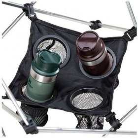 Resim Kamp Masa Katlanabilir Bardaklıklı - Portatif - Çantalı 