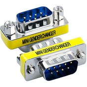 Resim BK Teknoloji 9 Pin Rs-232 Db9 Erkek-Erkek Cinsiyet Değiştirici Bağlayıcı Adapt 