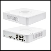 Resim Hikvision Ds-7104nı-q1/4p 4mpix, H265 , 4kanal Video, 4poe, 1 Hdd, Uhd 1520p Kayıt, 40-60mbps Bant G 