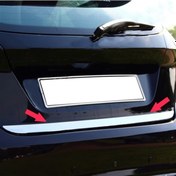 Resim Markadan Ford Fiesta Krom Bagaj Alt Çıta 2009-2017 Paslanmaz Çeli 