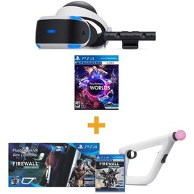 Resim Sony PlayStation VR + Ps4 Camera V2 + Vr Worlds + Playstation VR Aim Controller + Firewall Zero Hour 