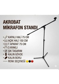 Resim Akrobat Mikrafon Standı 