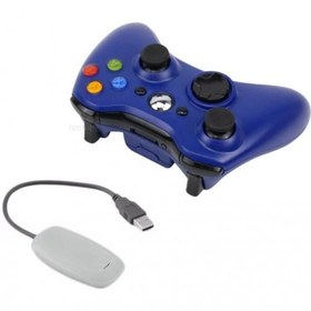 Resim Xbox 360 ve PC Uyumlu Titreşimli Kablosuz Analog Oyun Kolu 