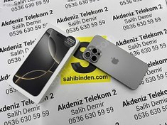 Resim Apple iPhone 16 Pro Max İkinci El TR | 256 GB | Natürel Titanyum İkinci El 17 GARANTİLİ HATASIZ PİL 100 İPHONE 16 PRO MAX 256 GRİ AKDENİZ 2