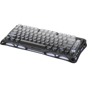 Resim GravaStar Mercury K1 RGB Kablosuz Mekanik Gaming Klavye, Alüminyum Çerçeveli, İngilizce Q, 