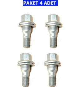 Resim 4 Adet Bijon Civatası Çelik Jant Aa.19 12x1.25x17 106 206 207 306 307 308 406 407 607 3008 207 307 C2 C3 C4 C5 