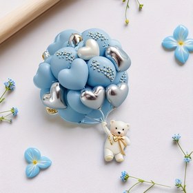 Resim Ayı Balon Kalıbı - Sevimli Ayı & Kalp Balon Tasarımı ile, Takı Yapımı, Reçine El Sanatları, Doğum Günü/Sevgililer Günü/Noel Süsleri için - Kolay Çıkarma Yapışmaz Kalıp DIY El Sanatları, Parti Süsleri için - Başlangıç Seviyesi ve Uzmanlar için Mükemmel, Ayı Takı, Tatil Süsleri, Zihinsel Tasarım, Kolay Çıkarma Malzemesi, El Sanatları Malzemeleri, El Sanatları Tutkunları, En İyi Noel için, En İyi Şükran Günü için 