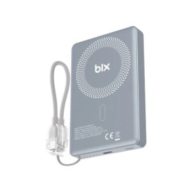 Resim Powerbank Bix PB118 10.000 Mah 20W Hızlı Şarj – Manyetik Kablosuz Şarjlı Dahili Type-C Kablolu 