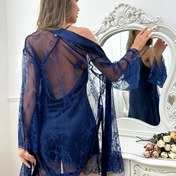 Resim 4 Mevsim Ev Dantel Seksi Moda Pijama Kıyafeti 2 Parça Set 