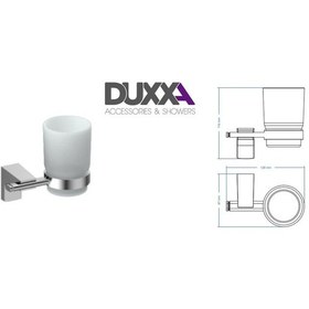 Resim Duxxa F1 Diş Fırçalık Krom Gri 