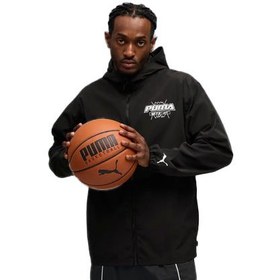 Resim Hoopaverse Erkek Siyah Basketbol Rüzgarlık 63288701 