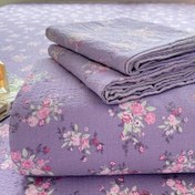 Resim Çiçek Desenli Zarif 3 Parça Çarşaf Takımı - Yumuşak ve Rahat Kumaş - Fitted Sheet, Düz Çarşaf & 2 Yastık Kılıfı Dahil - Yatak Odaları, Misafir Odaları ve Oteller İçin İdeal 