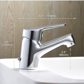 Resim Sardıcı Lavabo Bataryası Musluk 