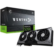Resim GeForce RTX 5090 32G VENTUS 3X OC 32 GB GDDR7 DLSS 4 512 Bit NVIDIA Ekran Kartı MSI