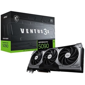 Resim GeForce RTX 5090 32G VENTUS 3X OC 32 GB GDDR7 DLSS 4 512 Bit NVIDIA Ekran Kartı 