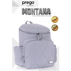 Resim Prego Montana Bebek Bakım Çantası Ligth Gri 3084 Açık Gri 