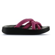 Resim Bueno Shoes Fuşya Siyah Deri Kadın Düz Terlik 01wu4606 