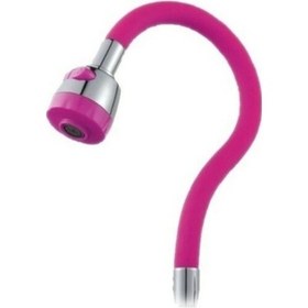 Resim Renkli Oynar Başlıklı Tasarruflu Silikonlu Musluk Başlığı Kubar 