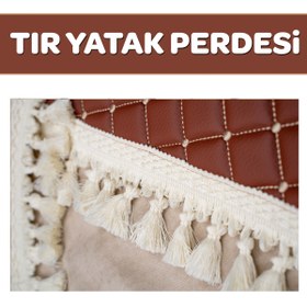 Resim VIPTIRSHOP DERİ - KADİFE TIR YATAK PERDESİ (UNIVERSAL) 