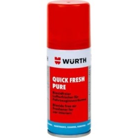 Resim Würth Oto Aksesuar Würth Koku Bombası Quick Fresh Araç Içi Koku Tazeleme 100 ml Koku Ferahlık Tazeleme Spreyi 