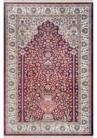 Resim Dijital Baskılı, Yıkanabilir, Yumuşak Dokulu Çocuk Ve Yetişkin Seccade S-dot-sc10 Kırmızı 