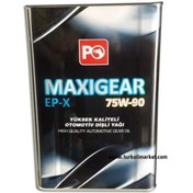 Resim Petrol Ofisi Maxigear Ep-X 75W-90 Yüksek Kaliteli Otomotiv Dişli Yağı 15 KG 