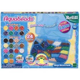 Resim Aquabeads Mega Boncuk Seti 79638 24 Renk 2400 Parça 