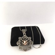 Resim Tmt Silver Gümüş Telkari Kolye 
