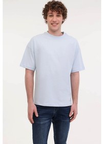Resim Lumberjack Mb Ros 11hs113 5fx Açık Mavi Erkek T-shirt 101939551 Acık Mavi 