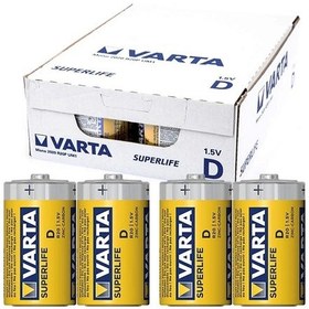 Resim Varta Superlife Çinko Büyük D Boy Pil 24'lü Paket - Net8426-4653 