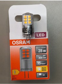Resim Osram 3 Adet G4 Led Lamba 12v 2,2w 300 Lümen 2700 Kelvin Sarı 15, 