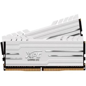 Resim XPG 16GB(2x8) Gammix D10 Beyaz 3200mhz CL16 DDR4 Ram (AX4U32008G16A-DW10) 